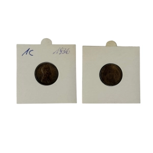 USA 1 cent 1936 P