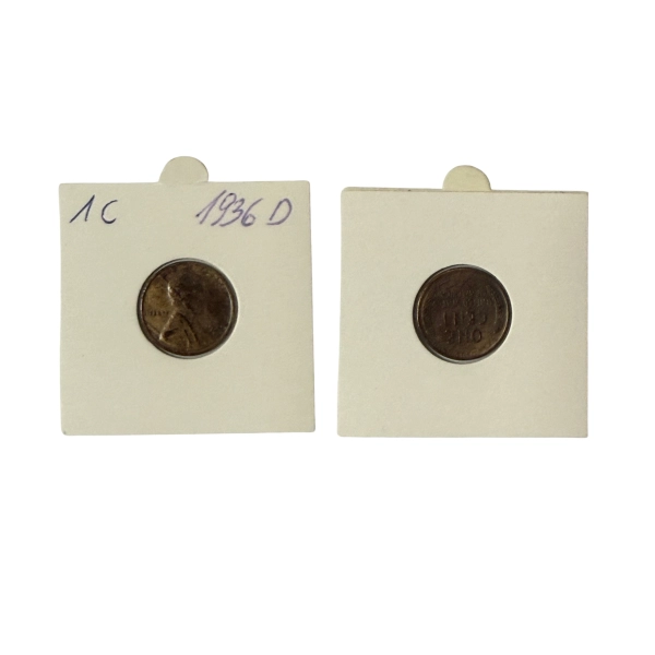 USA 1 cent 1936 D