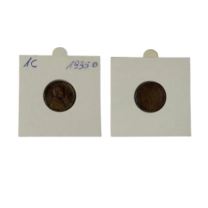 USA 1 cent 1935 D