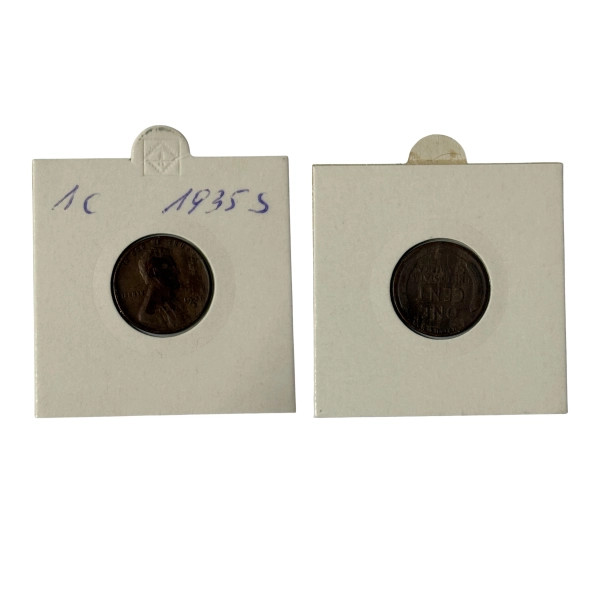USA 1 cent 1935 S