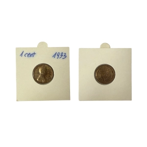 USA 1 cent 1933 P