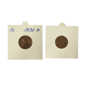 USA 1 cent 1931 D