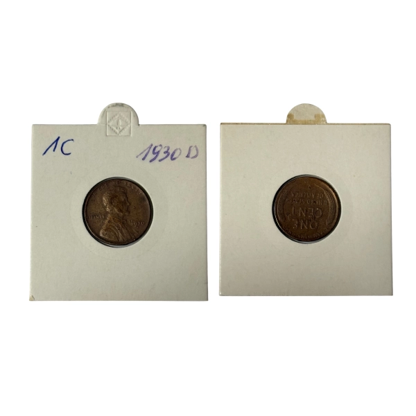 USA 1 cent 1930 D