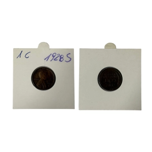 USA 1 cent 1928 S