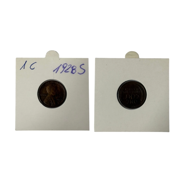 USA 1 cent 1928 S