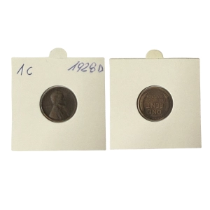 USA 1 cent 1928 D
