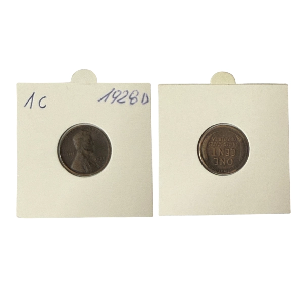 USA 1 cent 1928 D