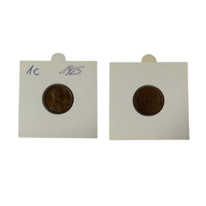 USA 1 cent 1925  P
