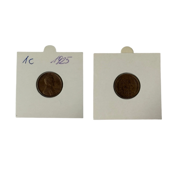 USA 1 cent 1925  P
