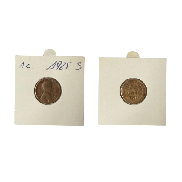 USA 1 cent 1925  S