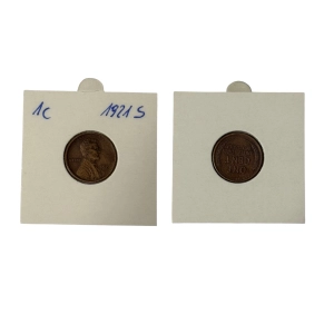 USA 1 cent 1921 S