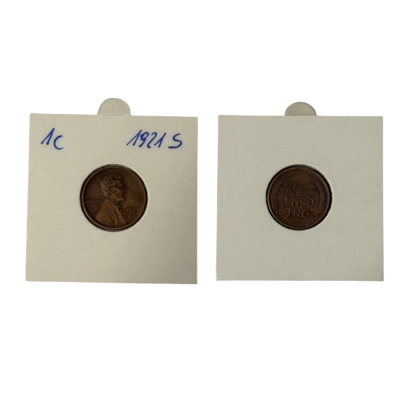 USA 1 cent 1921 S