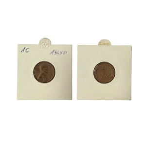 USA 1 cent 1945 D