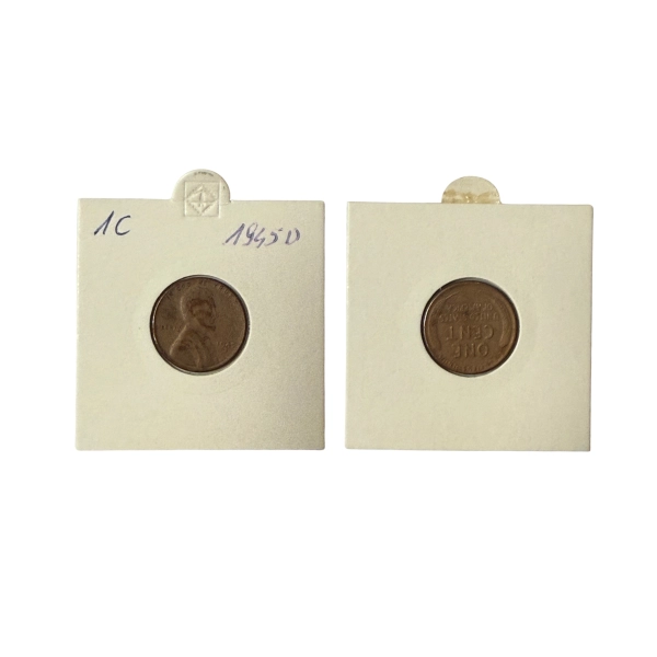 USA 1 cent 1945 D