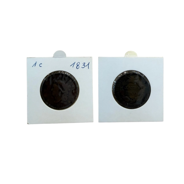 USA 1 cent 1831