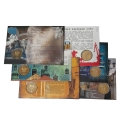 2 złote 2010 NG zestaw 13 monet kolekcjonerskich w blistrach Nordic Gold
