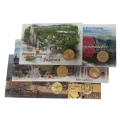 2 złote 2005 NG zestaw 11 monet kolekcjonerskich w blistrach Nordic Gold