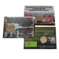 2 złote 2005 NG zestaw 11 monet kolekcjonerskich w blistrach Nordic Gold