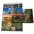 2 złote 2005 NG zestaw 11 monet kolekcjonerskich w blistrach Nordic Gold