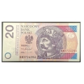 Banknot Polska 20 zł 2016 UNC 15 września