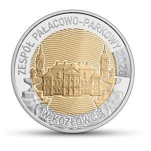 5 złotych 2026 - Zespół pałacowo-parkowy w Kozłówce - Odkryj Polskę
