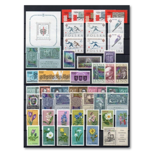 1962 Rocznik znaczki czyste **