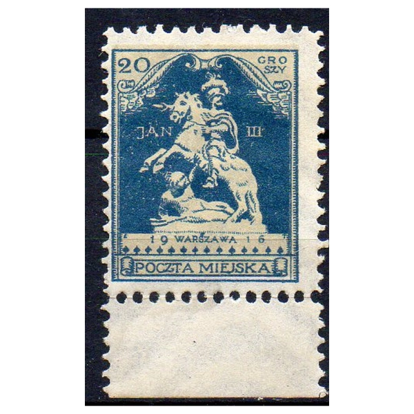 Warszawa 1916 Fi. IVa * Seria pomnikowa 20 groszy