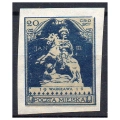 Warszawa Poczta Miejska 1916 Fi. VIa A * Seria pomnikowa 20 groszy