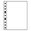 Karta strona A4 Grande 1C na dyplomy 216x306 mm przeźroczyta Leuchtturm 1 sztuka
