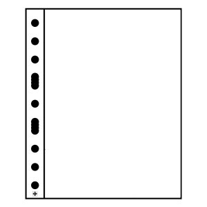 Karta strona A4 Grande 1C na dyplomy 216x306 mm przeźroczyta Leuchtturm 1 sztuka