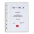 Karta strona A4 Grande 1C na dyplomy 216x306 mm przeźroczyta Leuchtturm 1 sztuka