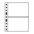 Karta strona A4 Grande 2C na banknoty 216x150 mm przezroczysta Leuchtturm 1 sztuka
