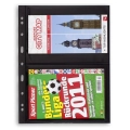 Karta strona A4 Grande 2S na banknoty 216x150 mm czarna Leuchtturm 1 sztuka