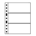 Karta strona A4 Grande 3C na banknoty 216x98 mm przezroczysta Leuchtturm 1 sztuka