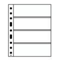 Karta strona A4 Grande 4C na banknoty 216x72 mm przezroczysta Leuchtturm 1 sztuka