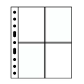 Karta strona A4 Grande 2CT na pocztówki 106x150 mm przezroczysta Leuchtturm 1 sztuka