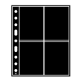 Karta strona A4 Grande 2ST na pocztówki 106x150 mm czarna Leuchtturm 1 sztuka