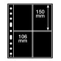 Karta strona A4 Grande 2ST na pocztówki 106x150 mm czarna Leuchtturm 1 sztuka
