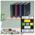 Karta strona A4 Grande 5S na znaczki 216x56 mm czarna Leuchtturm 1 sztuka