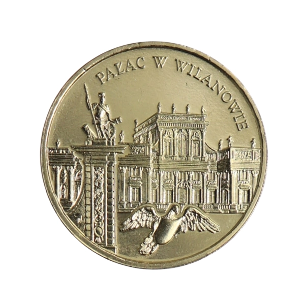 2 zł NG 2000 - Pałac w Wilanowie w kapslu ochronnym