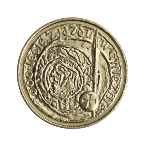 2 zł NG 2000 - 1000 Lat Zjazdu w Gnieźnie w kapslu ochronnym