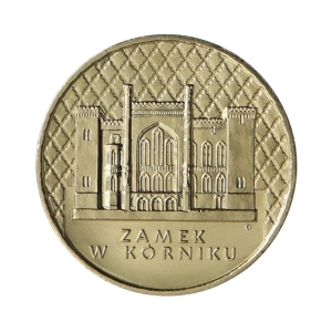 2 zł NG 1998 - Zamek w Kórniku w kapslu ochronnym
