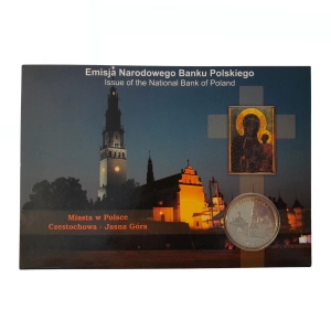 2 złote 2009 NG  kolekcjonerskie  Częstochowa w blistrze Nordic Gold