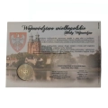 2 złote 2005 NG  kolekcjonerskie  Województwo Wielkopolskie w blistrze Nordic Gold