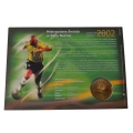 2 złote 2002 NG  kolekcjonerskie  Mistrzostwa Świata w Piłce Nożnej w blistrze Nordic Gold