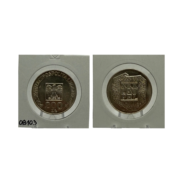 200 zł 1974 XXX lat PRL
