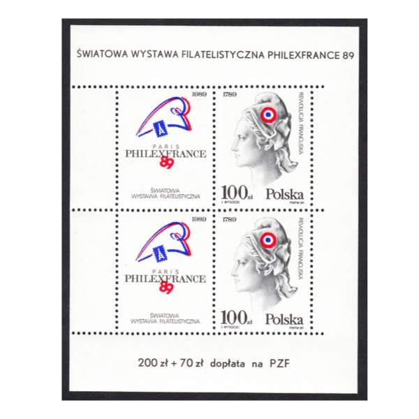 1989 Fi. blok 138 I iPhilexfrance 89 **