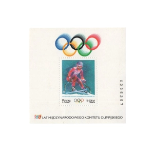 1994 Fi. Blok 155** - XVII Zimowe Igrzyska Olimpijskie w Lillehammer