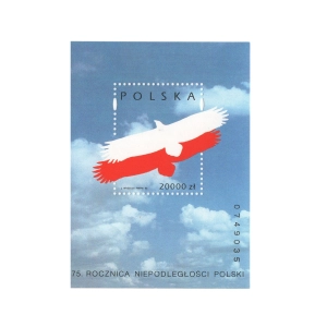 1994 Fi. Blok 154** - 75. rocznica odzyskania niepodległości przez Polskę