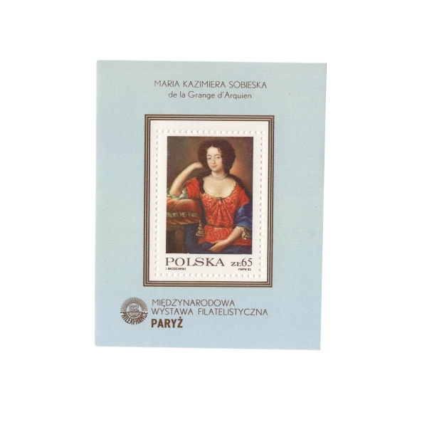 1982 Fi. Blok 118** - VI. Międzynarodowa Wystawa Filatelistyczna ,,Philexfrance '82" w Paryżu